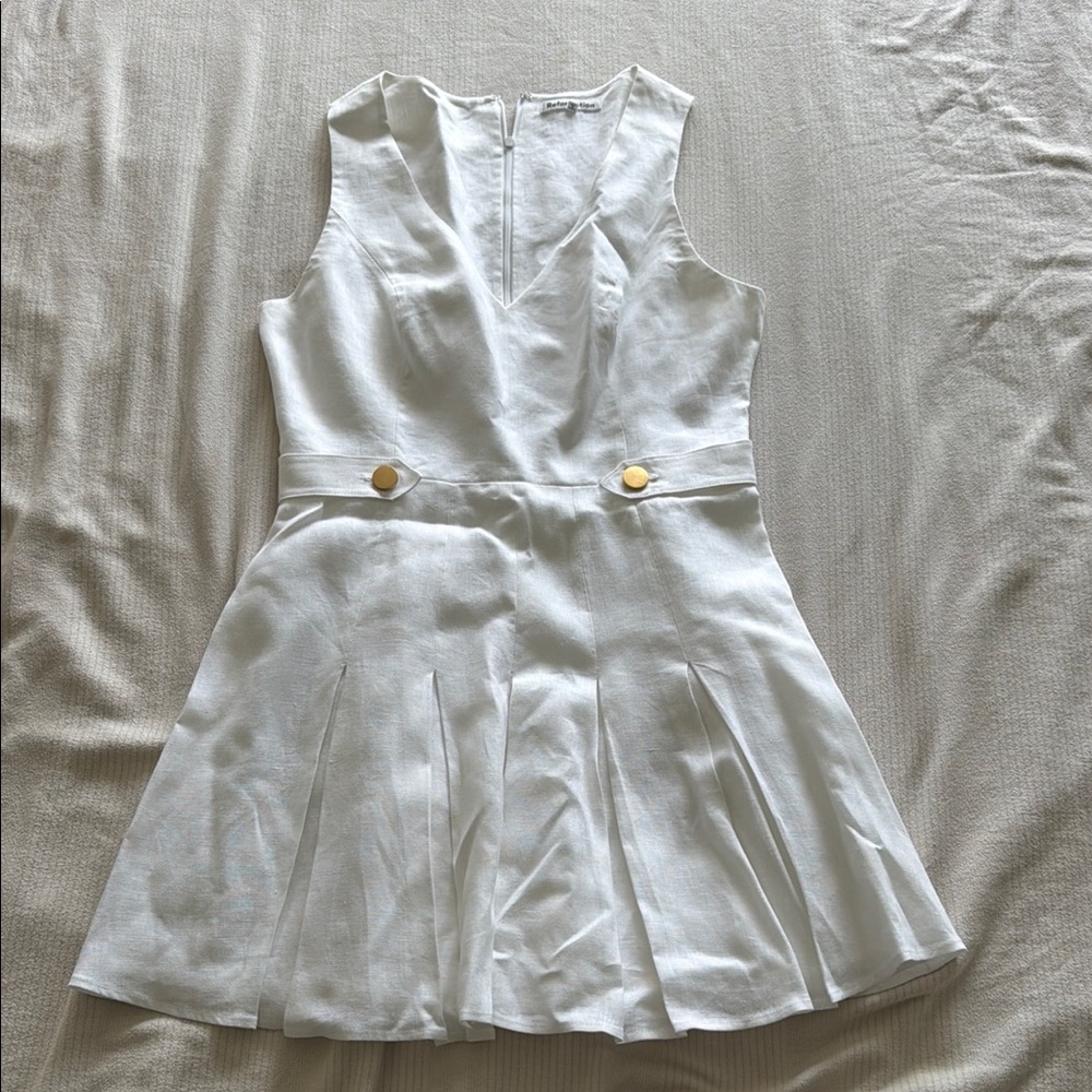 Elegant White  Dress